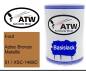 Preview: Ford, Aztec Bronze Metallic, 51 / XSC-1469C: 500ml Lackdose, von ATW Autoteile West.